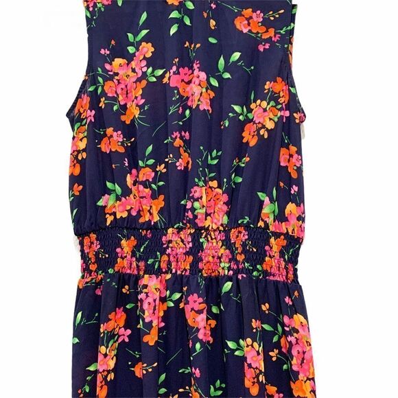 NWT Nanette Lepore Floral Midi Dress - Picture 2 of 5